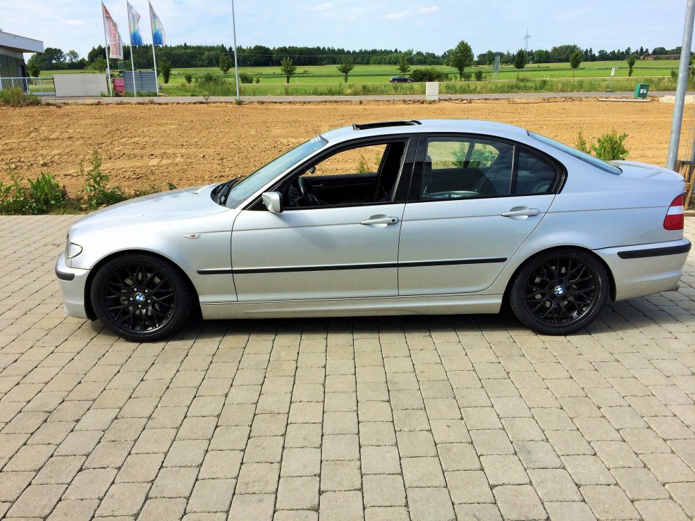 KW Gewindefahrwerk  V1 Inox (Edelstahl Federbeingehäuse) für BMW 325i Typ E46 (Limousine) 